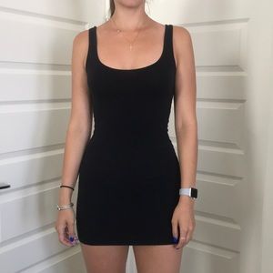 Black tank top dress from Nordstrom